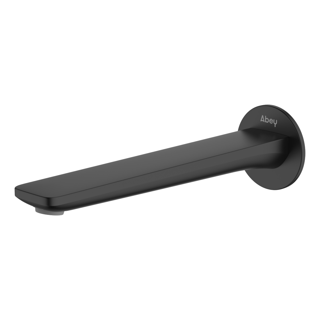 Vela Wall Spout 220mm Lead Free - Black