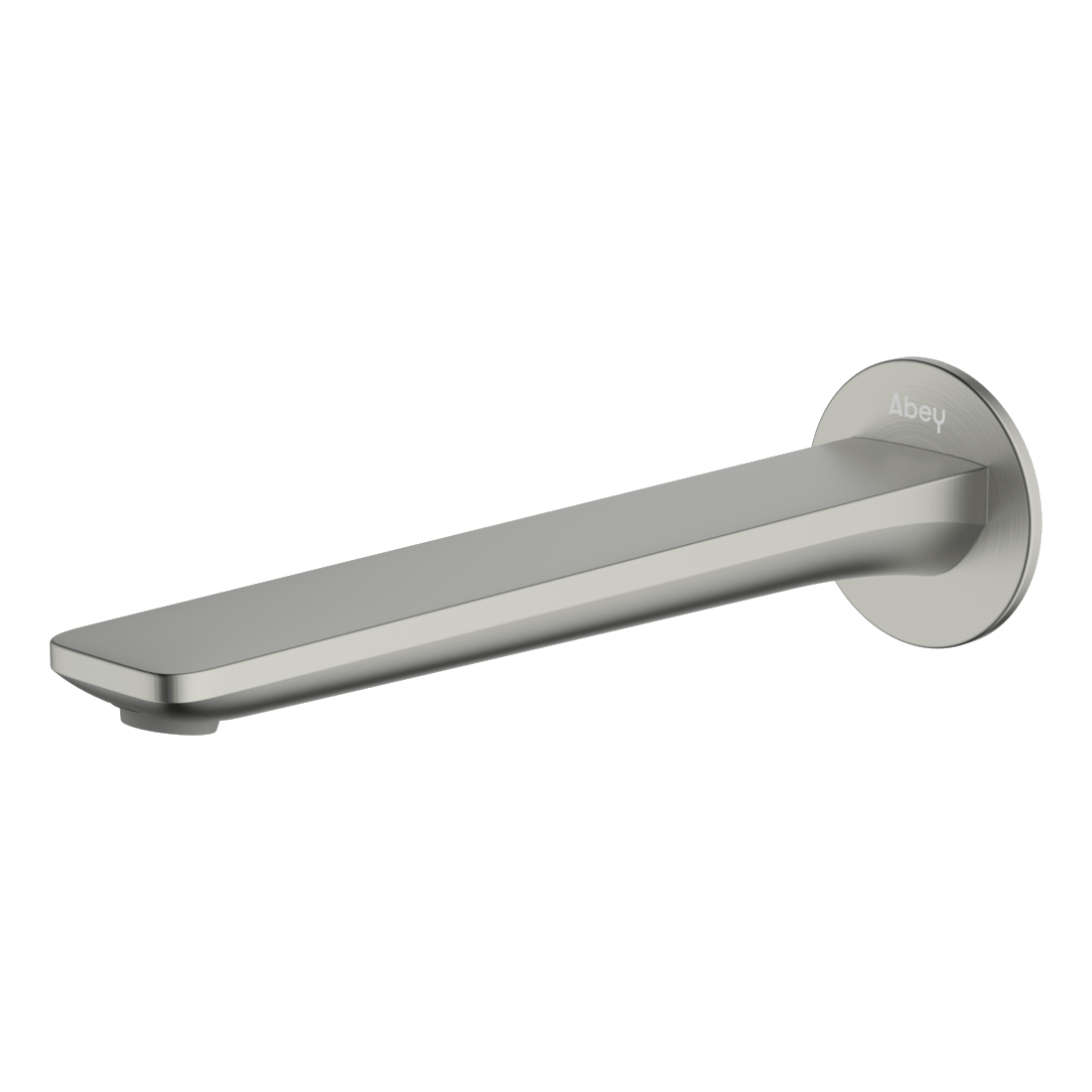 Vela Wall Spout 220mm Lead Free - Brushed Nickel