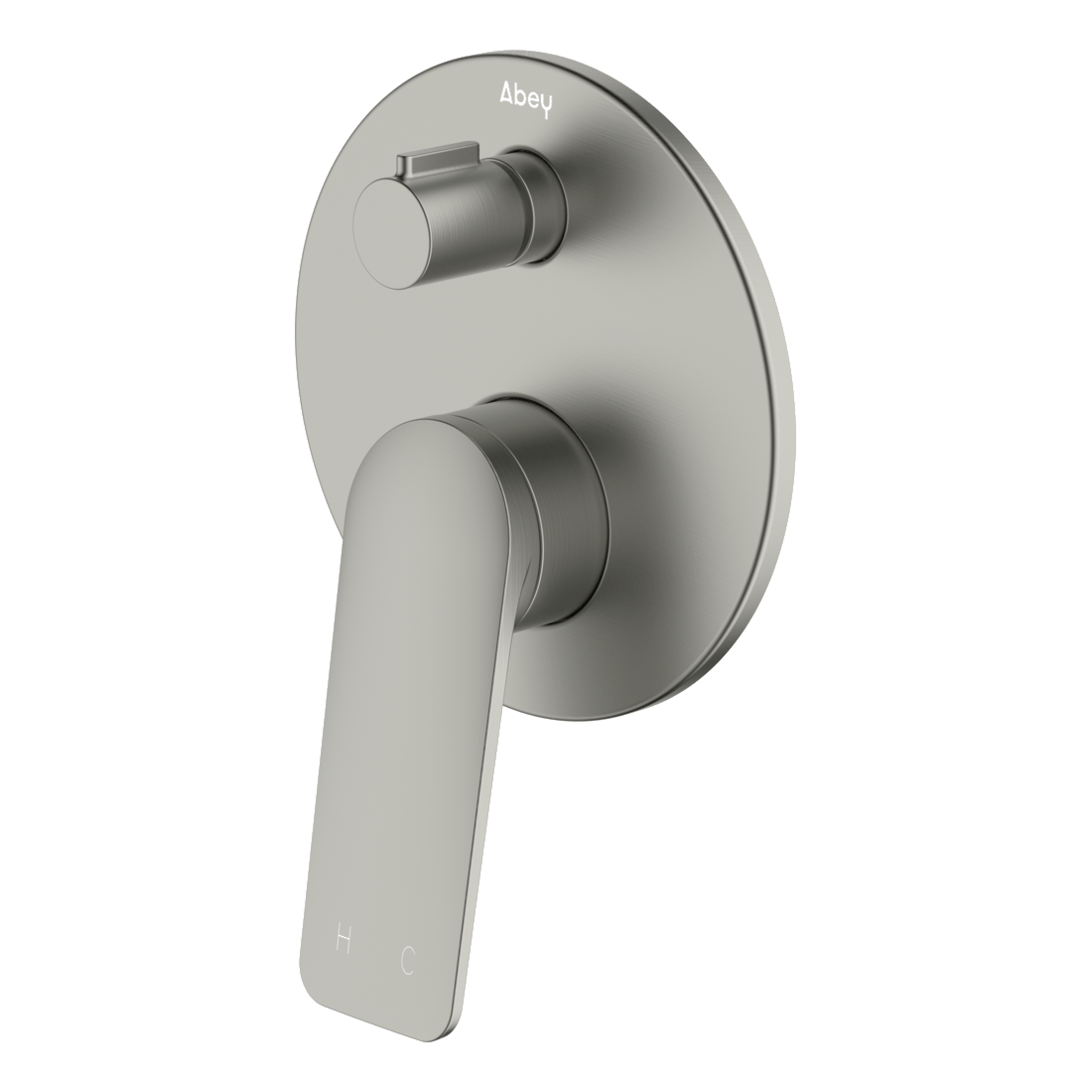 Vela Diverter Mixer - Brushed Nickel