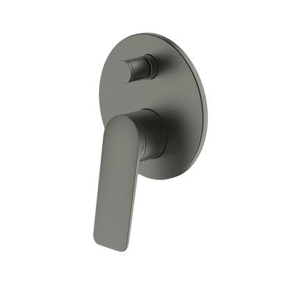 Vela Diverter Mixer - Gun Metal