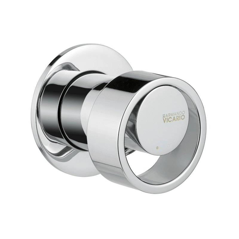 Piazza Wall Mixer External Only - Chrome