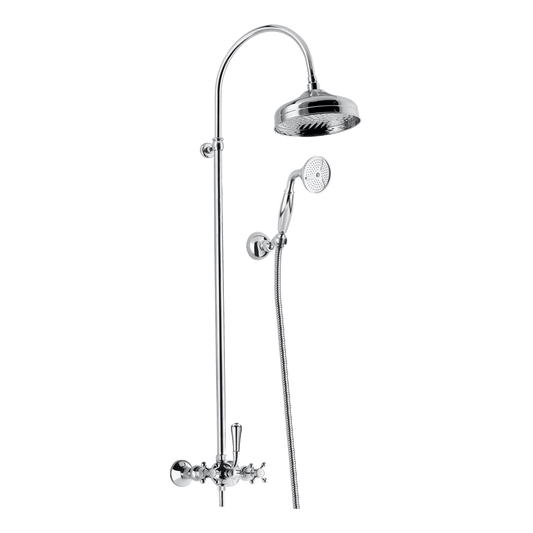 Provincial Twin Overhead Shower with Hand Shower