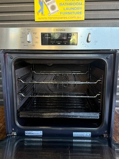 Westinghouse WVE616S 60 cm Multifunction Oven – Tested & Cleaned | Reno Spares