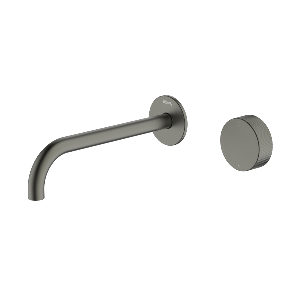 Poco P Wall Basin/Bath Set 220mm - Gun Metal