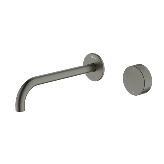 Poco P Wall Basin/Bath Set 220mm - Gun Metal