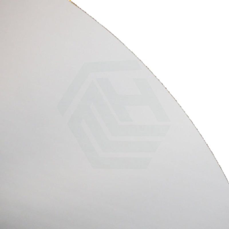 900/1200/1500mm ThermoGroup Hamilton D-Shaped Polished Edge Wall Mirror Glue to Wall or Hangers with Demister Available