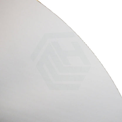900/1200/1500mm ThermoGroup Hamilton D-Shaped Polished Edge Wall Mirror Glue to Wall or Hangers with Demister Available