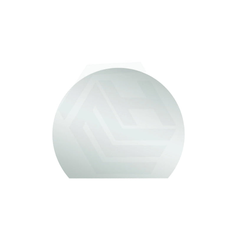 900/1200/1500mm ThermoGroup Hamilton D-Shaped Polished Edge Wall Mirror Glue to Wall or Hangers with Demister Available