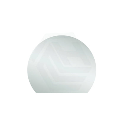 900/1200/1500mm ThermoGroup Hamilton D-Shaped Polished Edge Wall Mirror Glue to Wall or Hangers with Demister Available