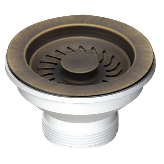 Turner Hastings 90 x 50mm Basket Waste with Long Screw