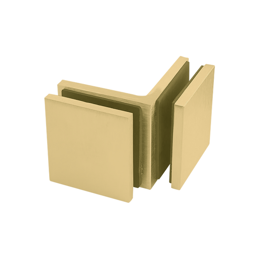 Frameless Fittings - VI.CBG90 - Brushed Brass