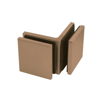 Frameless Fittings - VI.CBG90 - Brushed Bronze