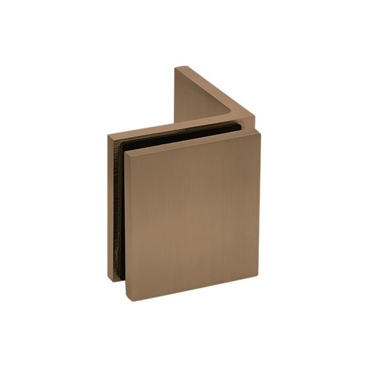 Frameless Fittings - VI.CBW90 - Brushed Bronze