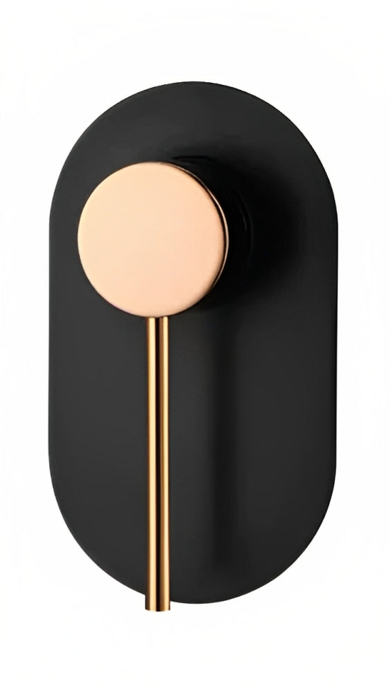 INSPIRE ROUL SHOWER MIXER 120MM  AND ROSE