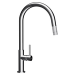Abey Schock Talia Pull Out Kitchen Mixer Tap with Jet Spray  Steel 536120