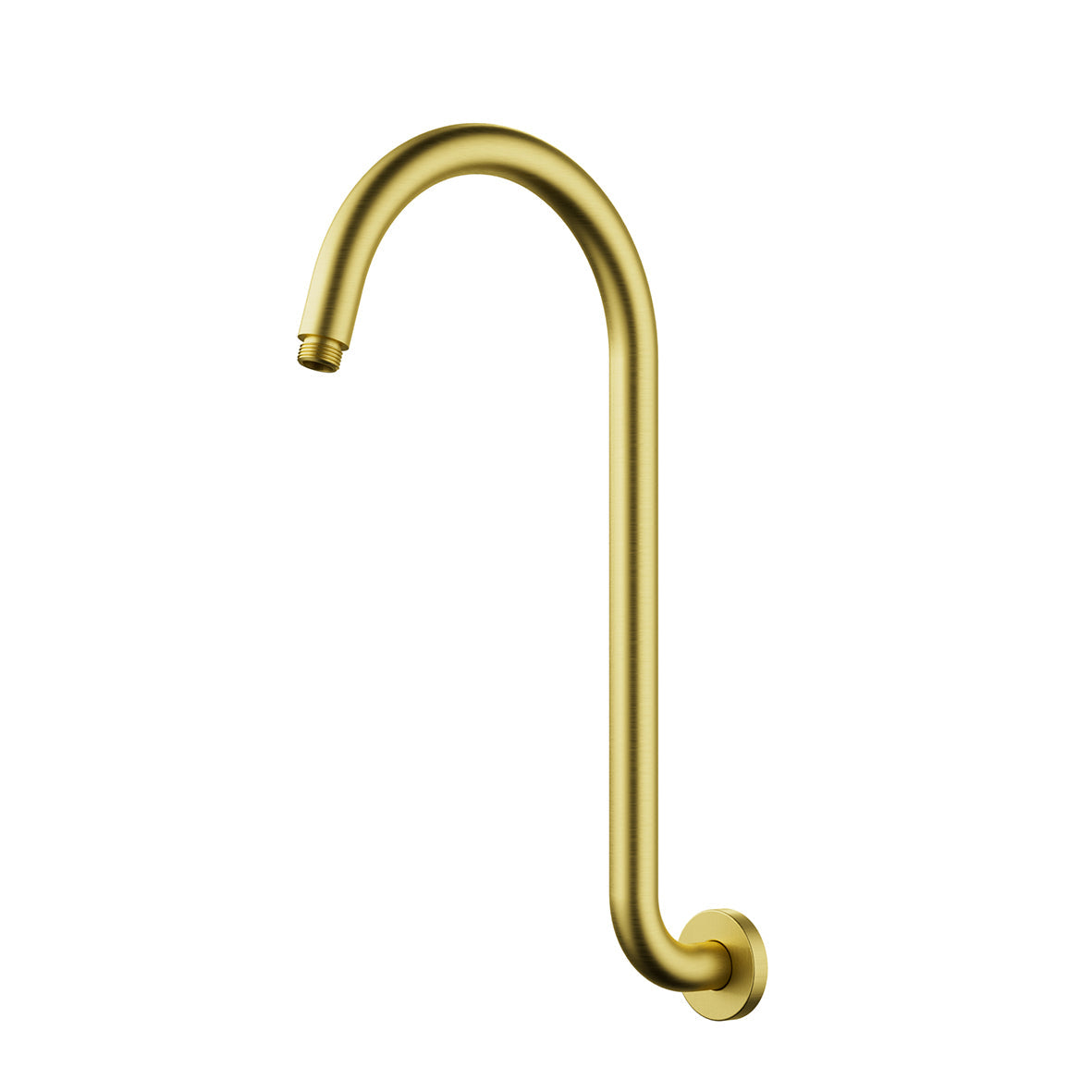 Clasico Shower Arm High Rise - brushed-nickel