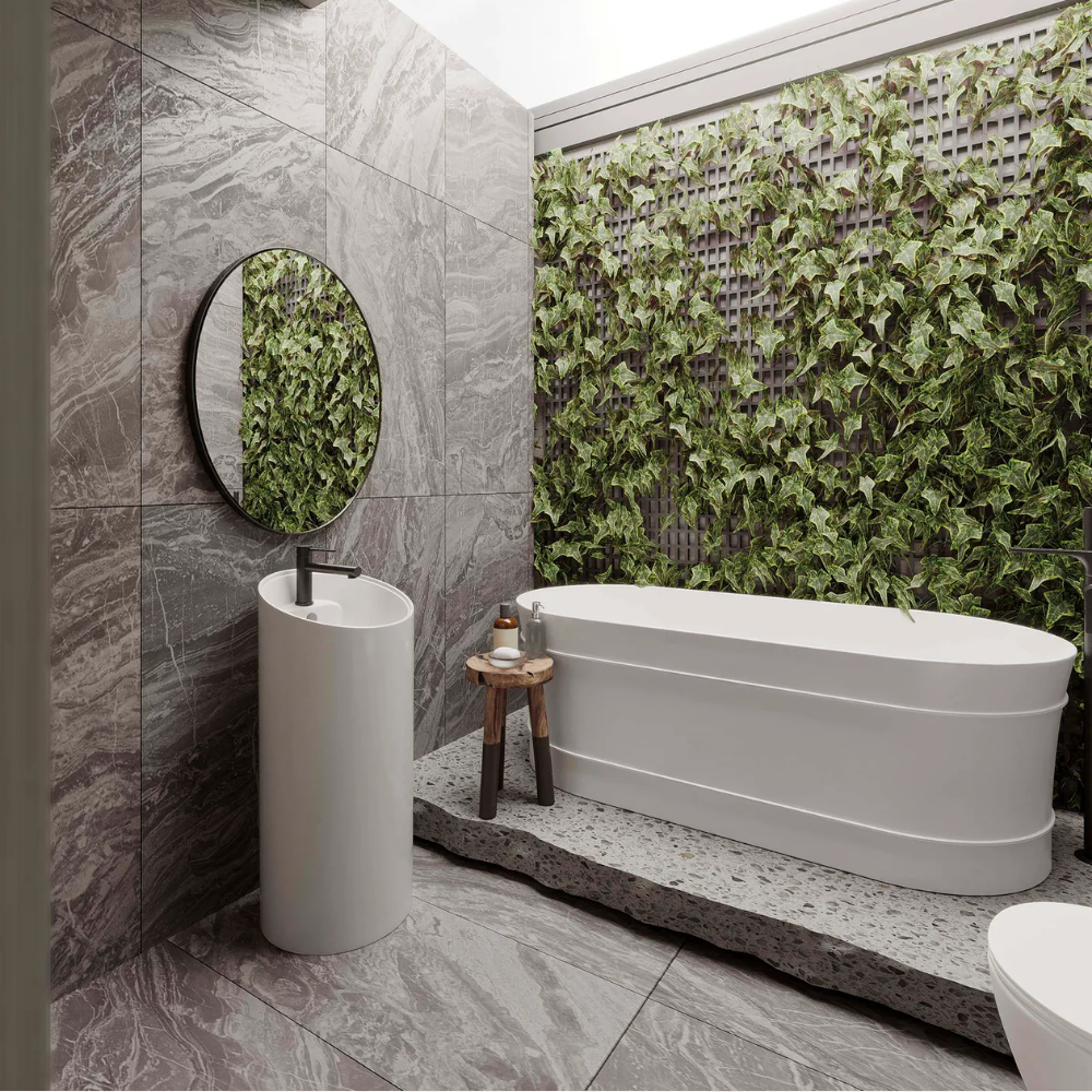 Otti Attica Bondi 1500mm Freestanding Bath Gloss White