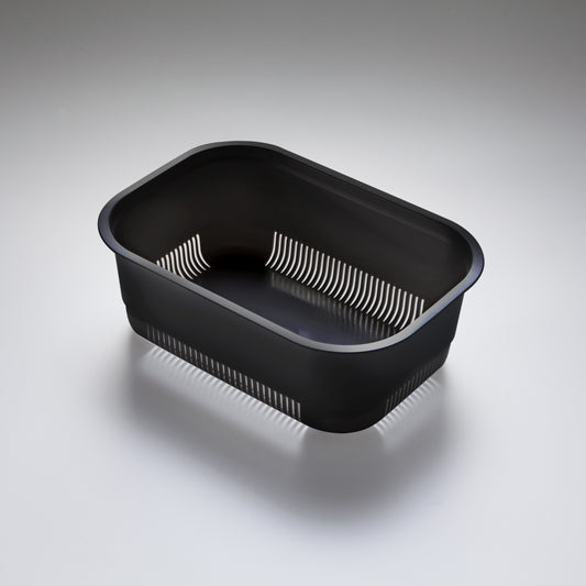 Oliveri Petite 1/2 Bowl Colander Charcoal