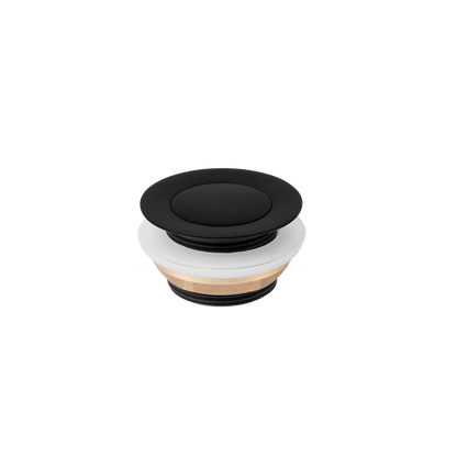 Oliveri Pop-Up Bath Waste Brushed Black