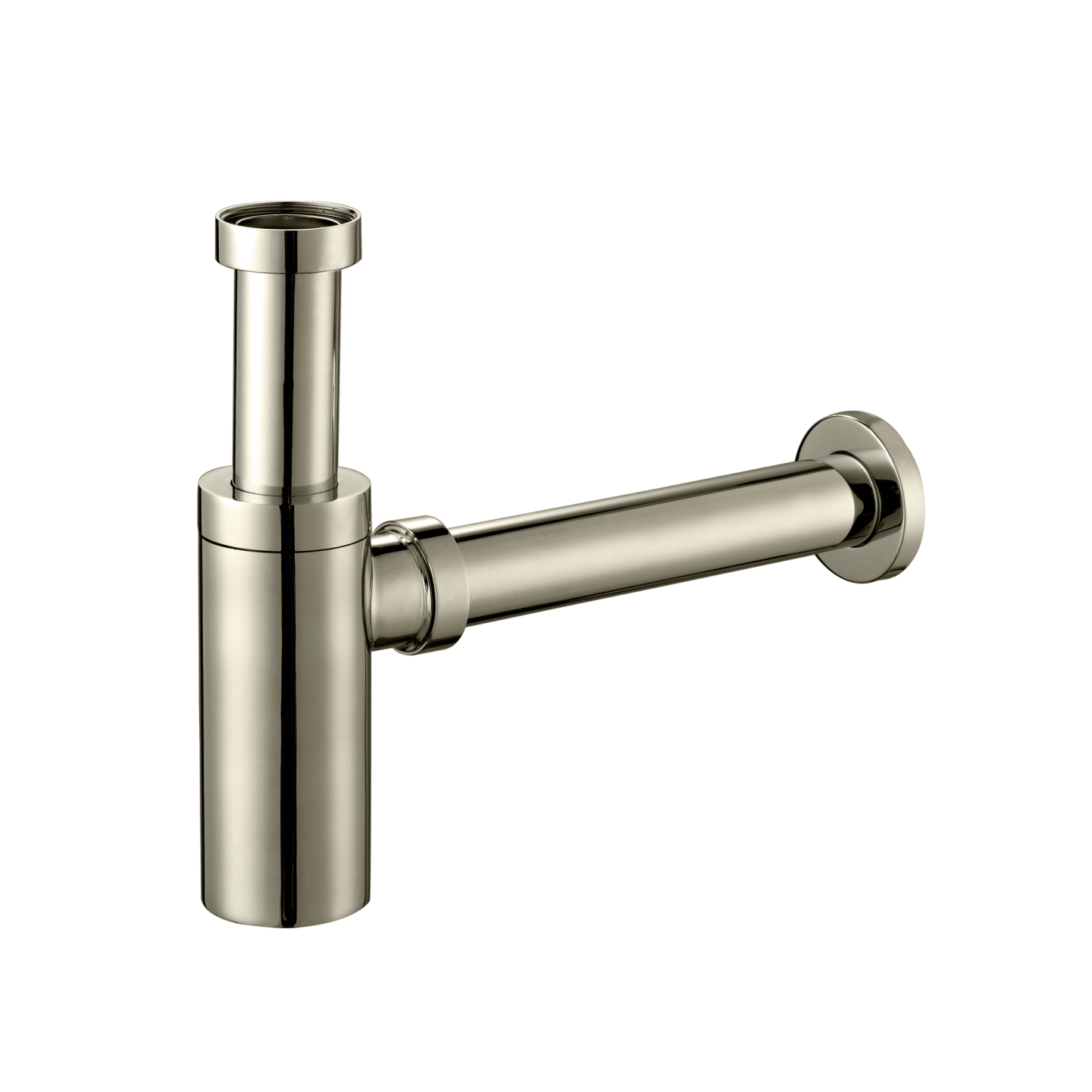Oliveri Bottle Trap Brushed Nickel