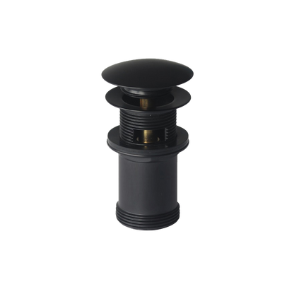 Oliveri Universal Pop Up Plug And Waste Black