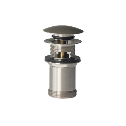 Oliveri Universal Pop Up Plug And Waste Brushed Nickel