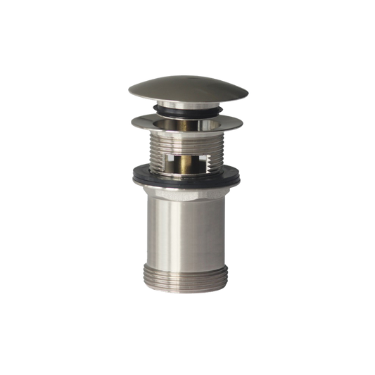 Oliveri Universal Pop Up Plug And Waste Brushed Nickel
