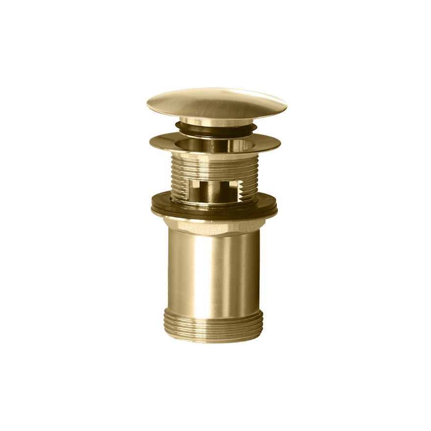 Oliveri Universal Pop Up Plug And Waste Classic Gold