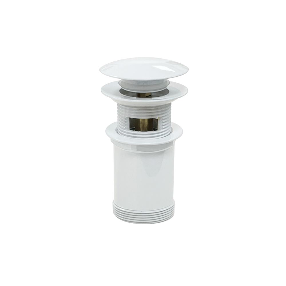 Oliveri Universal Pop Up Plug And Waste Gloss White