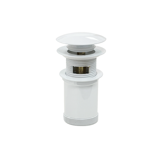 Oliveri Universal Pop Up Plug And Waste Gloss White
