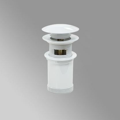 Oliveri Universal Pop Up Plug And Waste Gloss White