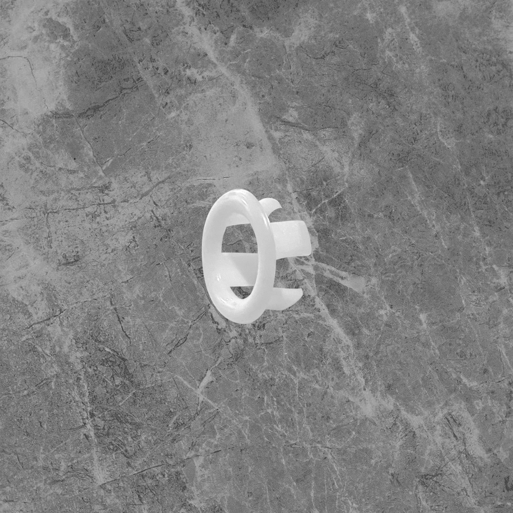 Oliveri Basin Overflow Ring White