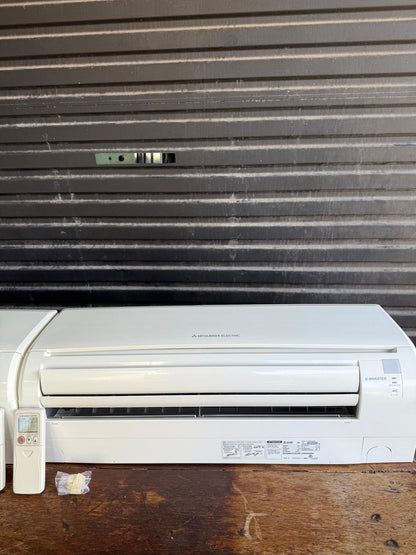 2 x Classic GE25 High Wall  Pump (MSZ-GE25VAD) AND 1 x Four Port 7.1kW Outdoor Heat Pump with 2 Remotes