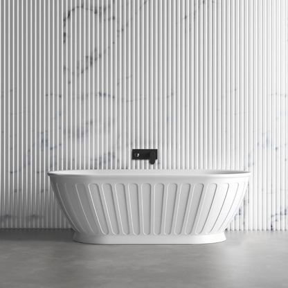Otti Attica Kensington 1700 Freestanding Bath Matte White