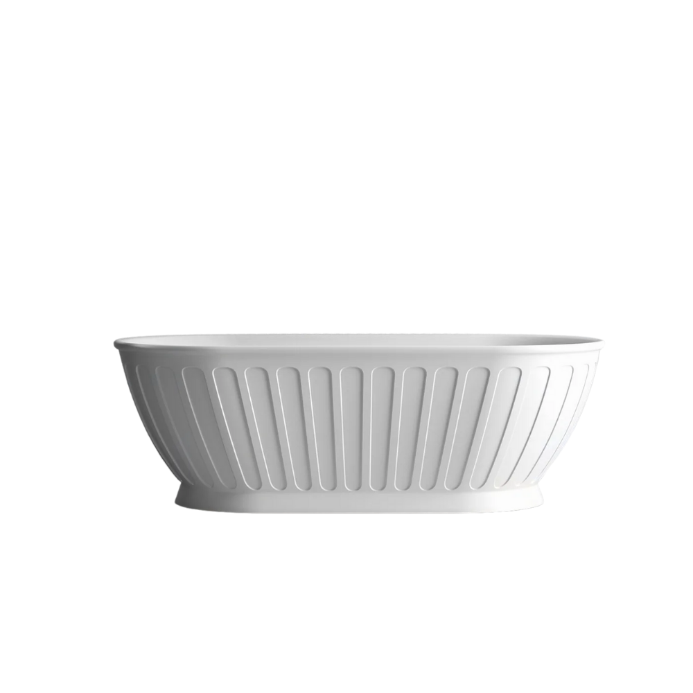 Otti Attica Kensington 1700 Freestanding Bath Matte White