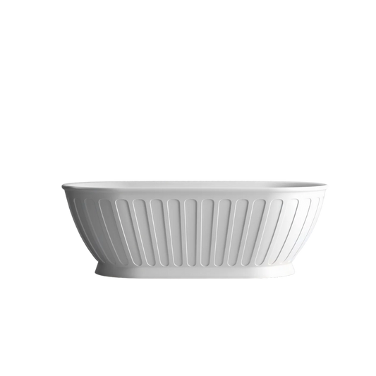 Otti Attica Kensington 1700 Freestanding Bath Matte White