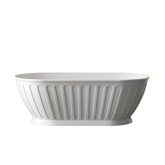 Otti Attica Kensington 1700 Freestanding Bath Gloss White