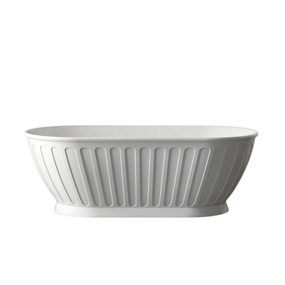 Otti Attica Kensington 1700 Freestanding Bath Gloss White