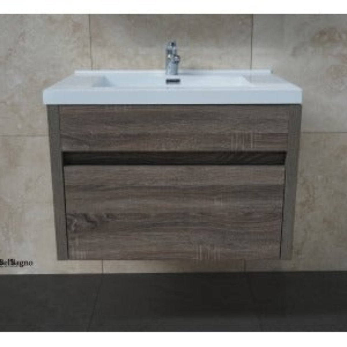 ALEXANDRA 760 MM WALL HUNG Silver Oak