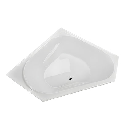 DECINA ANGELIQUE INSET CORNER BATH GLOSS WHITE (AVAILABLE IN 1295MM AND 1465MM)