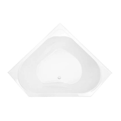 DECINA ANGELIQUE INSET CORNER BATH GLOSS WHITE (AVAILABLE IN 1295MM AND 1465MM)