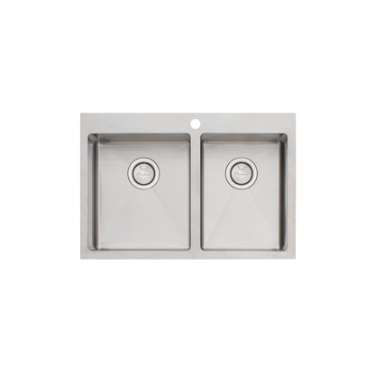 Oliveri Apollo 1 And 3/4 Left Bowl Sink Stainless Steel