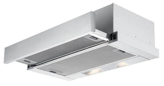 Rangehood Slideout 600mm Airvolution Ducted/Recirc 440M3/HR SS