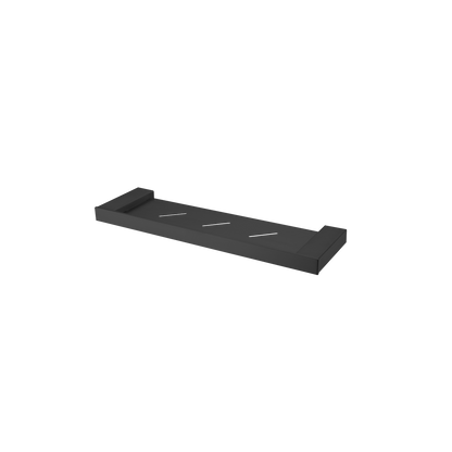 Oliveri Athens Metal Shelf 420mm Matte Black