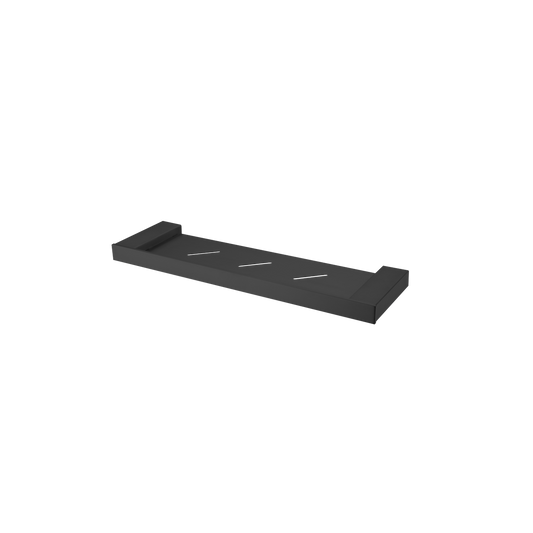 Oliveri Athens Metal Shelf 420mm Matte Black