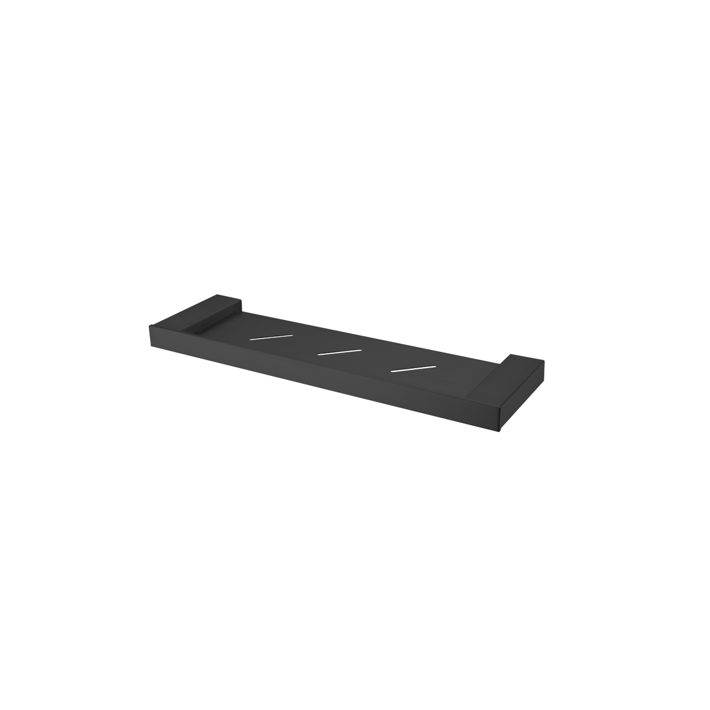 Oliveri Athens Metal Shelf 420mm Matte Black