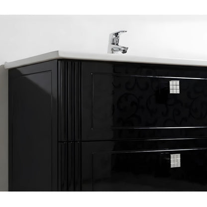 BELBAGNO ATRIA DE LUXE GLOSS  1000MM SINGLE BOWL BACK TO WALL FLOOR STANDING VANITY