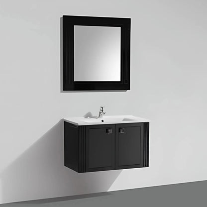 BELBAGNO ATRIA NEO GLOSS  850MM SINGLE BOWL WALL HUNG VANITY