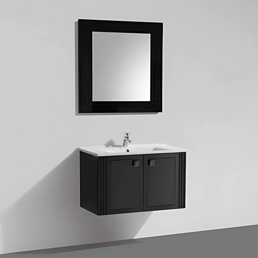 BELBAGNO ATRIA NEO GLOSS  850MM SINGLE BOWL WALL HUNG VANITY