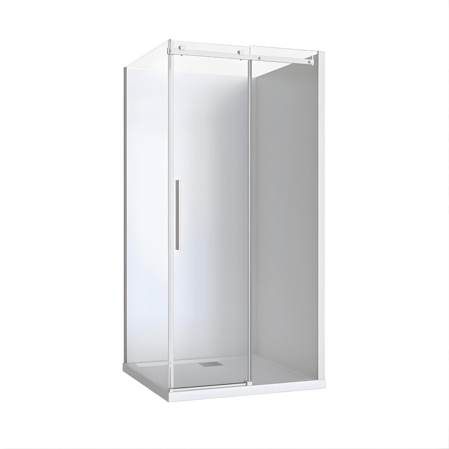 DECINA AVALON FRAMELESS SLIDING SHOWER SCREEN